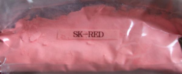 축광 Pigment색상(red＆형광red)